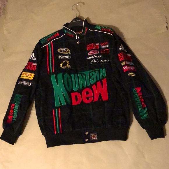 Nascar Other - NASCAR, NWOT, Dale Jr #88 Mountain Dew race jacket. Size L